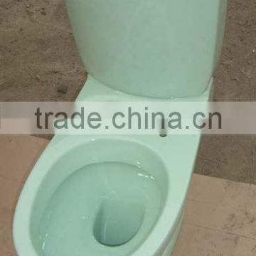FH5C Sanitaryware Ceramic Two Piece Colorful Toilet Sanitary Ware Ceramic WC Bathroom Design