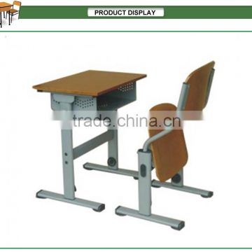 Latest product school furniture ,metal school study chair set ,school classroom desk and chair