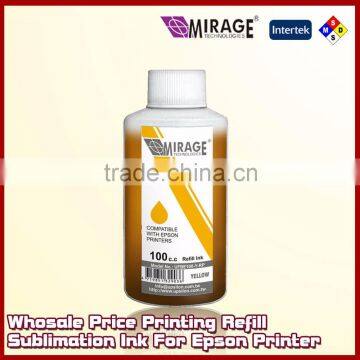 Whosale Price Printing Refill Sublimation Ink For Epson Printer