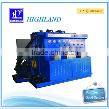 Highland 300-500L/min comprehensive hydraulic pump test stand for sale