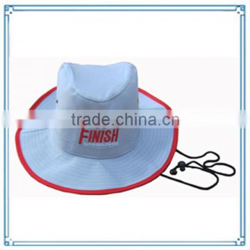 100% polyester custom bucket hat with string
