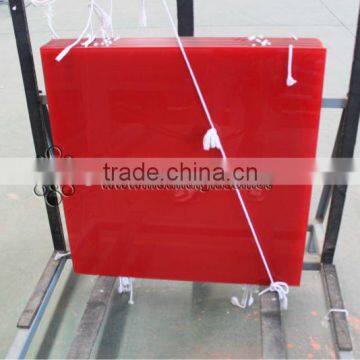 hot silk printing toughened glass