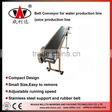 Industrial inkjet printer stainless steel used rubber conveyor belt