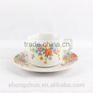 Coffee cup gift set,promotional cups and saucer