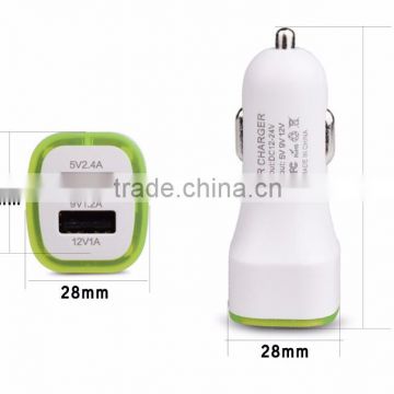 High quality quick charge 2.0 usb car charger phone car charger