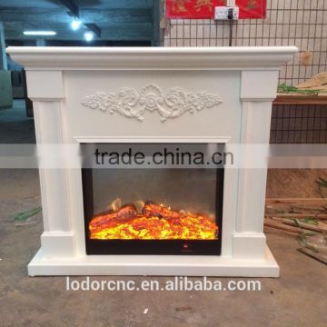 indoor freestanding electric fireplace mantel