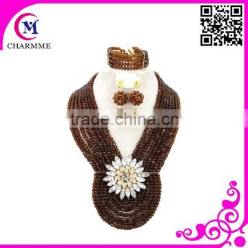 elegant costume jewelry set with newest jewelry set with flowersfor multi layers jewelry sets
