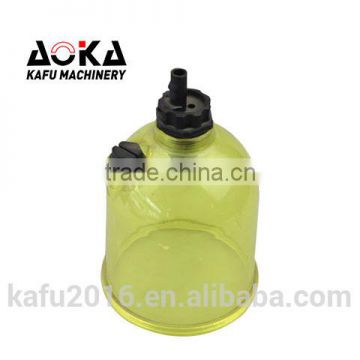 Competitive prices oil water separator cup for excavator OEM:500FG