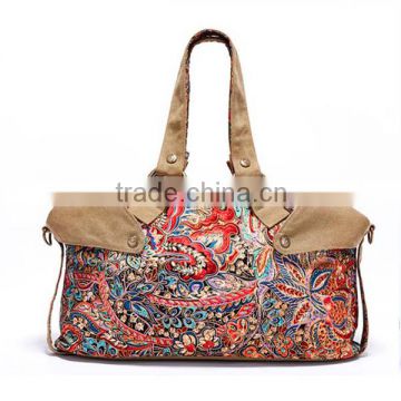 Digital Printed Canvas Luxury Bags Handbag