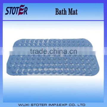 light blue color pvc anti-ship bath mat
