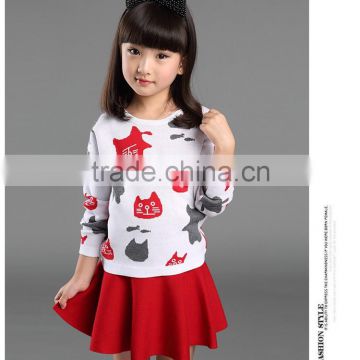 2015 Autumn And Winter Girls New Style Sweater Korea Style Girl Outwear With Round Neck alibaba china