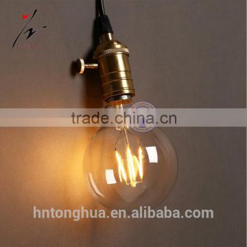 Edison Bulb LED Filament Light Bulbs Vintage Retro Antique Industrial Style Lights G80 4/6/W