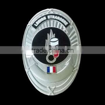 Folk Art Style and Casting Technique badge for police shield