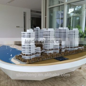 1/80 scale Sanya resort building model with perfect landscape layout