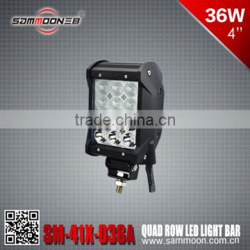 Promotion 36w four rows LED Light Bar SM-9SM-41X-036A
