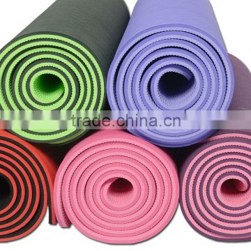 non-toxic yoga mat slip-prooving enhance version TPE yoga mat