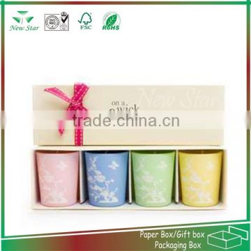 candle packaging boxes with ribbon