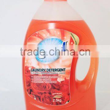 supermarket package liquid laundry detergent