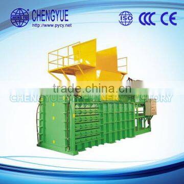 Hydraulic driven machine to recycle plastic water bottles