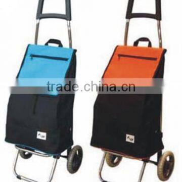 Wire World Daisy Comfortable Folding Rolling Wheeled Trolley Shopping Cart Bag