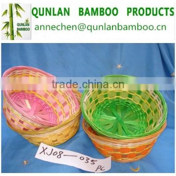 bamboo flower basket