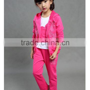 OEM factory polyester lovely fashion short sleeve school 2-14 years old wholesale child cloth children's boutique cloth