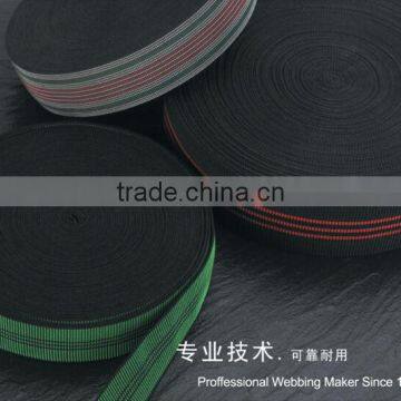 TOP-Selling high quality sofa elastic webbing on furniture