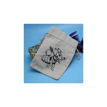 Whoelsale Custom Drawstring Cotton Jewelry Bag With Logo