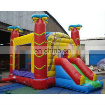 Inflatable rainforest bouncer Slide,Inflatable Jumper Slide, inflatable jump slide