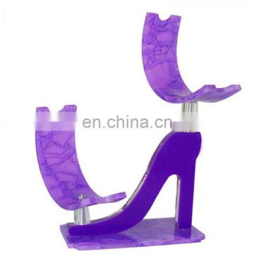 wholesale pmma plexiglass acrylic shoe display stand