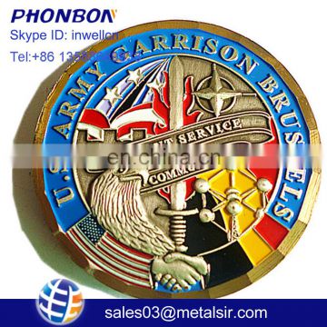 Alloy custom award medal, high quality metal coin