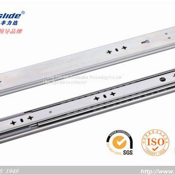 750mm Top quality soft close full telescopic heavy duty drawer slide rail