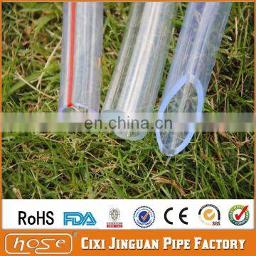 Cixi Jinguan 14*22mm Single Layer PVC Clear Tube For Milk,Soft PVC Clear Vinyl Tubing,Flexible Clear PVC Drink Water Tube Hose