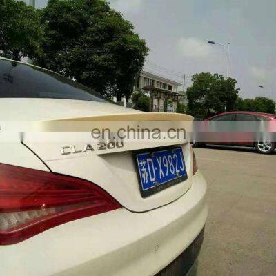 W117 C117 ABS Matt Black Auto Car Wing Spoiler for Mercedes Benz CLA 200 250 260 2013-2018