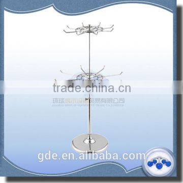 Two Layers Rotatable Tree Stand For Jewelry Display
