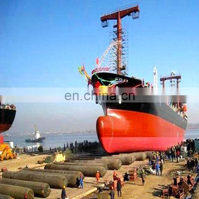 heavy duty marine shipyard ship rolling air balloons airbags for ship launching and docking