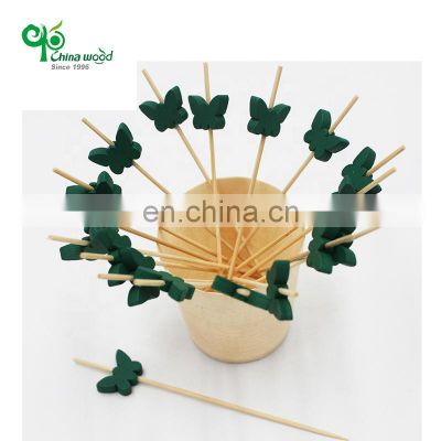 Yada Disposable natural party bamboo skewers with beads sticks wholesale custom bamboo skewers paddle sticks