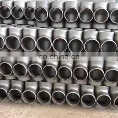 Wholesale Custom Butt Weld Reducer Seamless Tee Carbon Steel Pipe Fittings