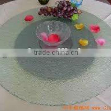 10mm Tempered glass for round lazy susan/ Turntable with best quality