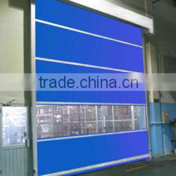 Guangzhou high speed PVC rolling door, rapid roll up door