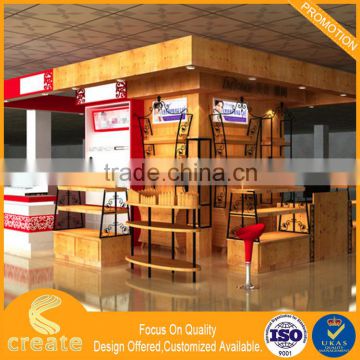 OEM/ODM beauty makeup mac cosmetic shop counter design images of store display