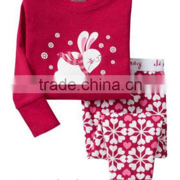 Cute Pajamas Cotton Kids Clothings 2014