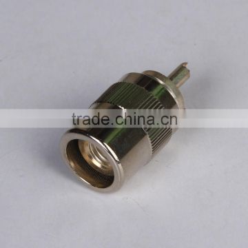 male UHF RF connector, coaxial cable connector