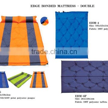 Edge bonded mattress double