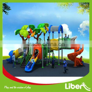 2014 Newest Nature Tree Style Large Outdoor Playground for Theme Parks LE.CY.012 Playground for sale