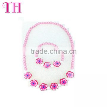 China manufacture fantastic polymer clay necklace bracelet
