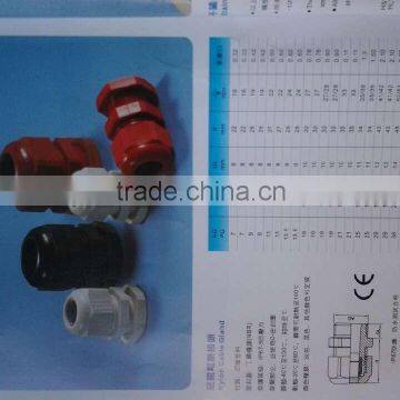 supply all kind of Nylon cable glands PG7