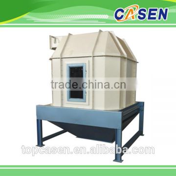 Feed pellet cooler for feed production line