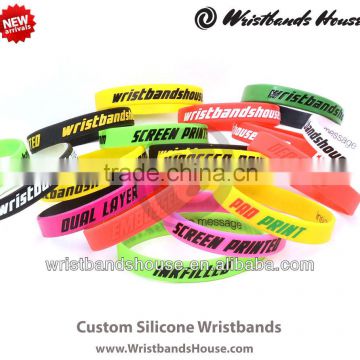 silicone bracelets | beautiful silicone bands | Customized silicone bracelet wristbands