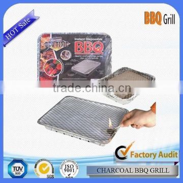 Cheap price easy to take away picnic charcoal instant grill